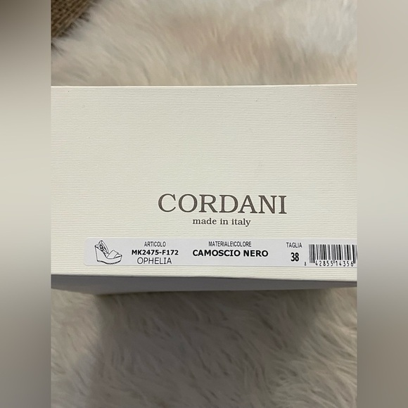 Cordani Ophelia Sandal 🖤 Size 8 Made In Italy Comes with Box - Picture 10 of 13